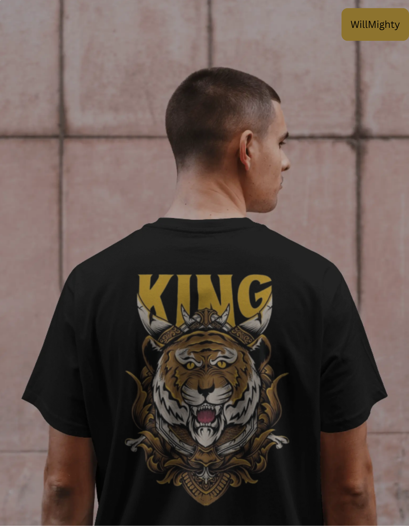 King Oversized T-Shirt - WillMighty