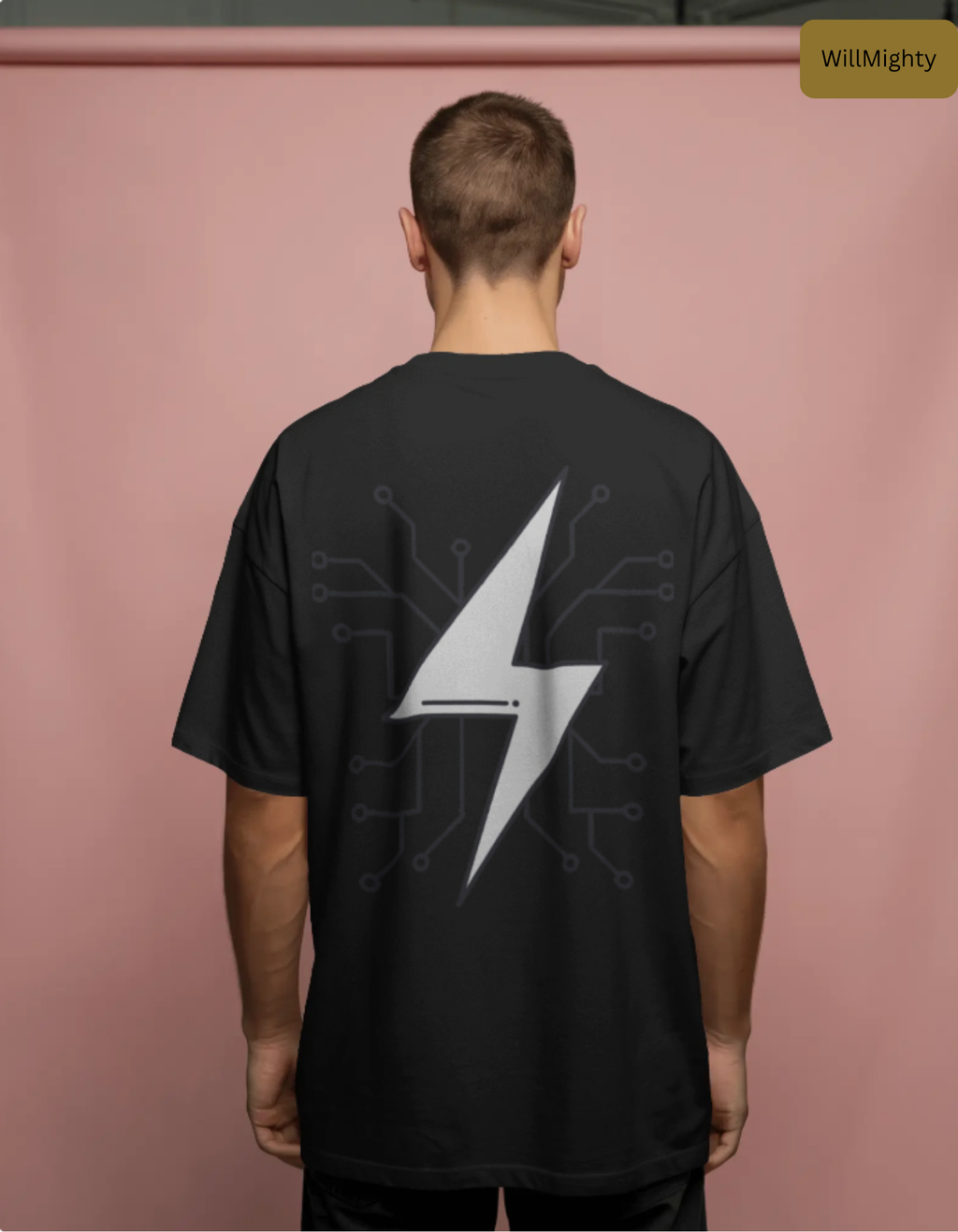 Techno Oversized T-Shirt