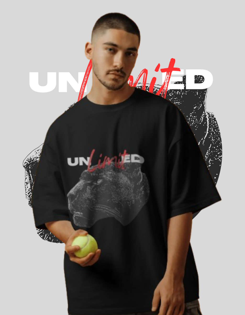 Unlimited Oversized T-Shirt - WillMighty