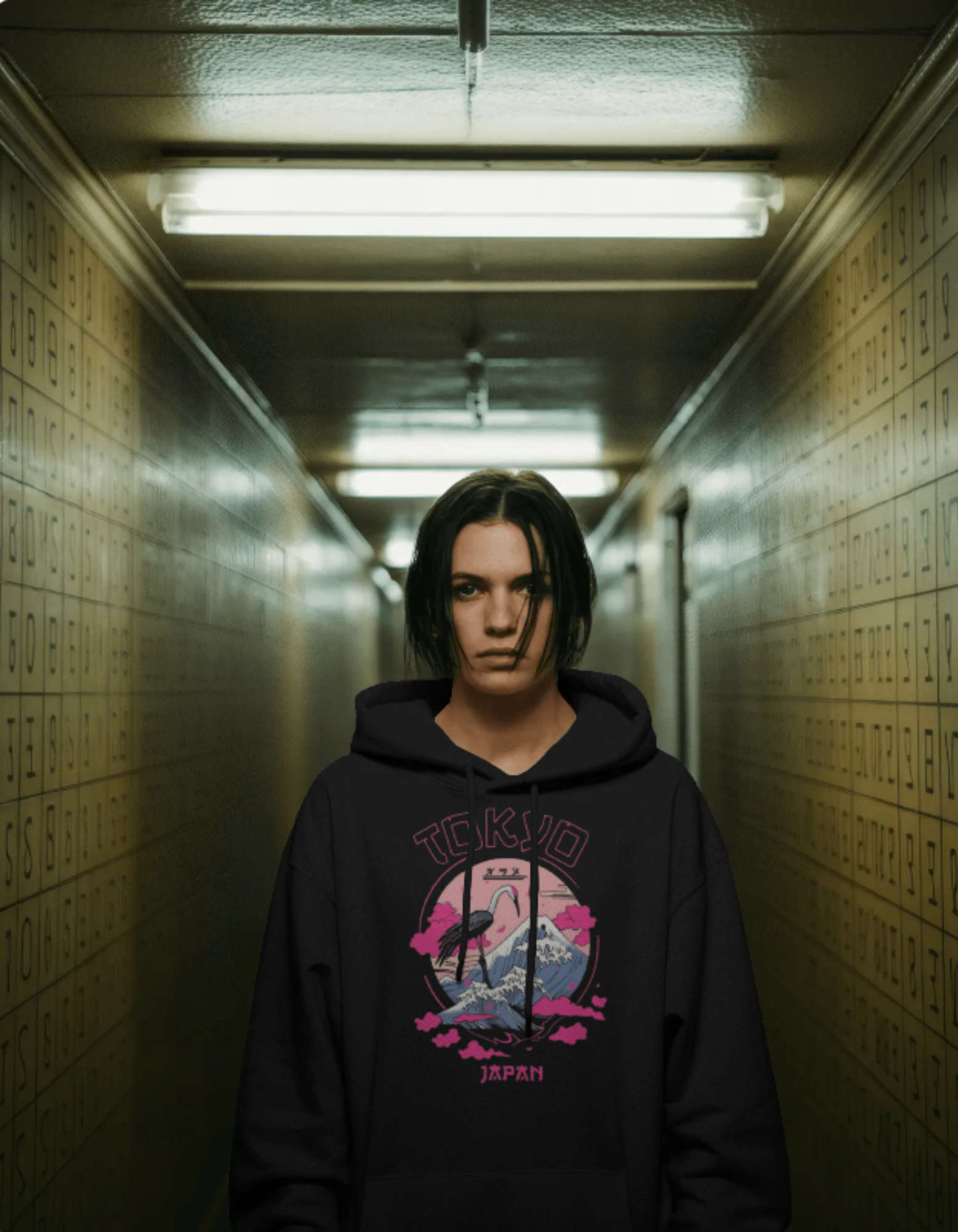 Tokyo Pink Hoodie - WillMighty
