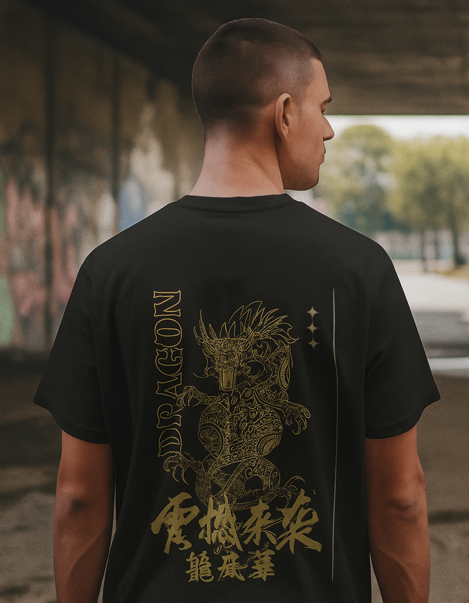 Dragon Oversized T-Shirt